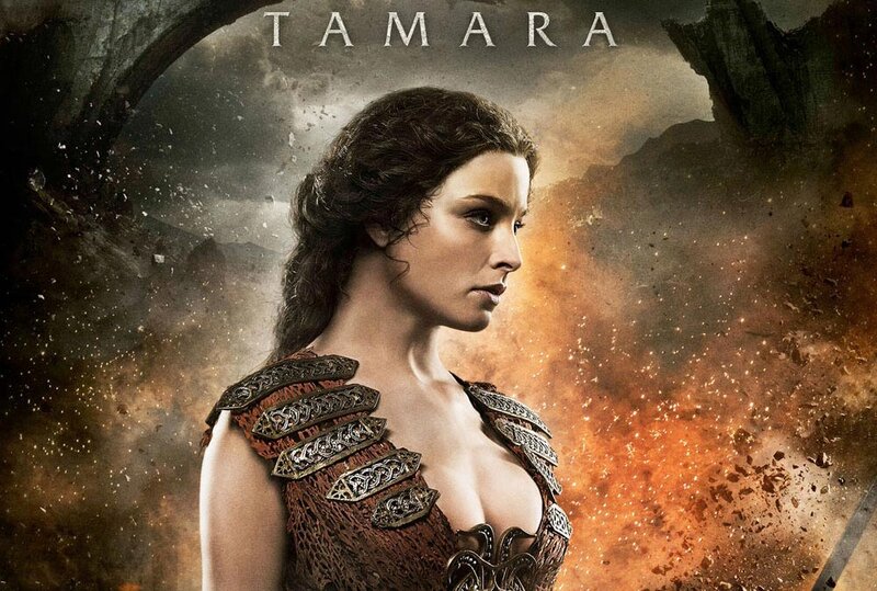 Woman in Armor — Brown, Dramatic