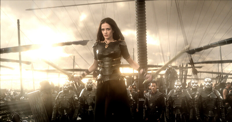 Woman in Armor on Ship