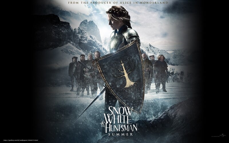 Woman in Armor with Shield — Gray, Dramatic