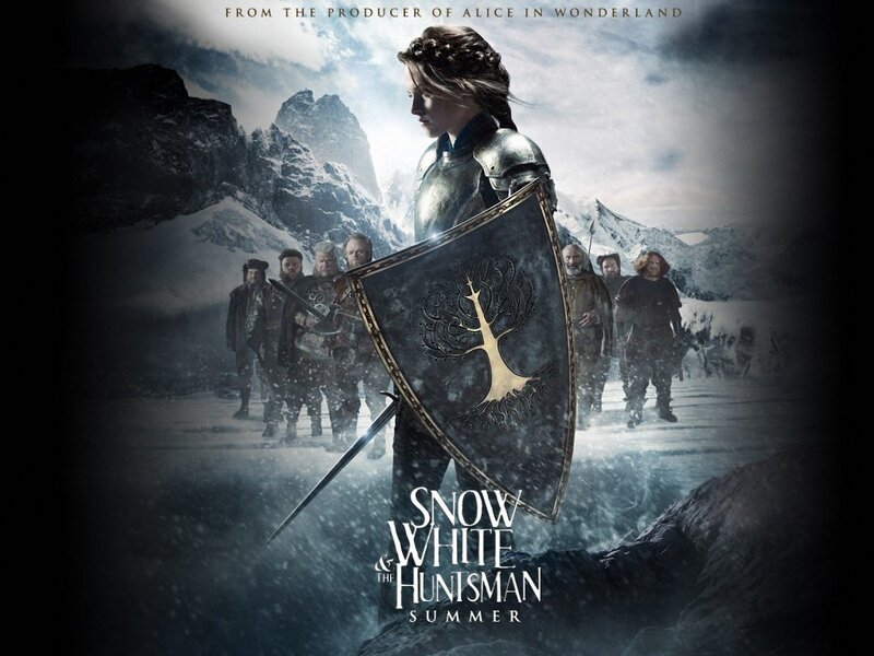 Woman in Armor with Shield — Gray