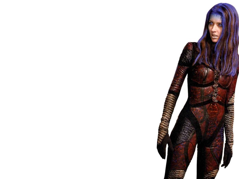 Woman in Armored Suit