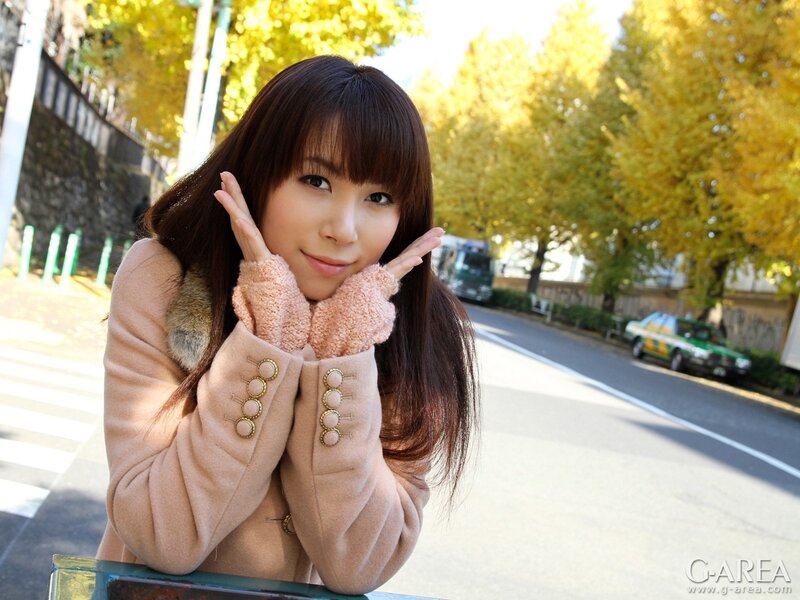 woman in autumn coat