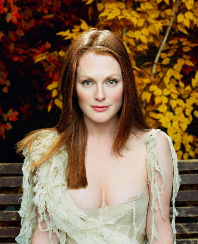 Woman in autumn setting