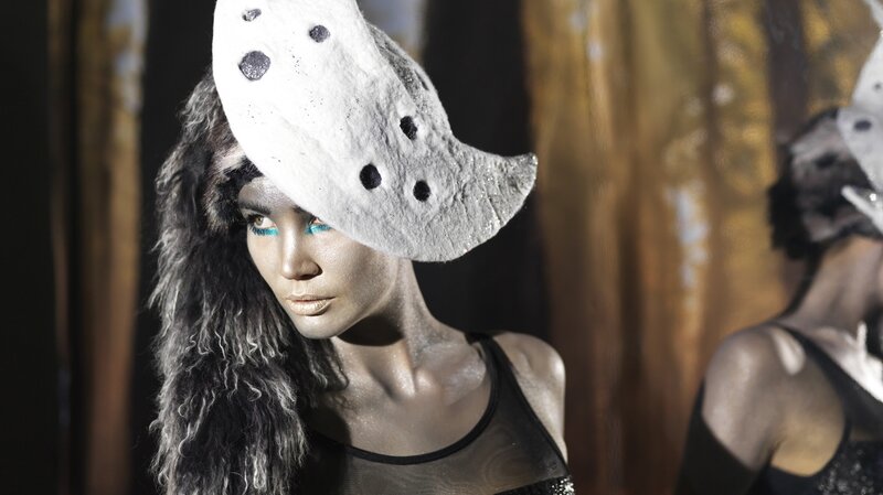 Woman in Avant-garde Costume