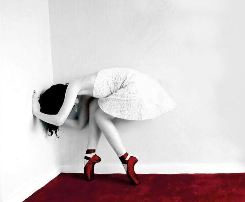 Woman in Ballet Pose