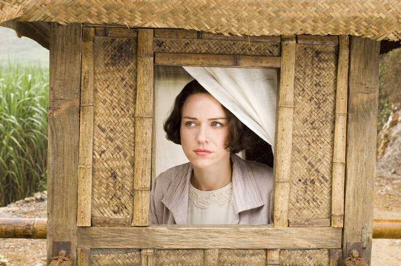 Woman in Bamboo Carriage