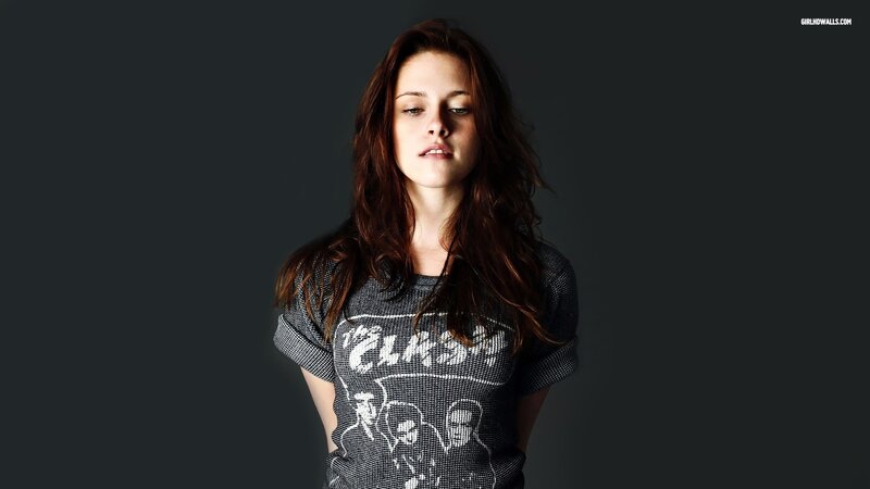 woman in band t-shirt