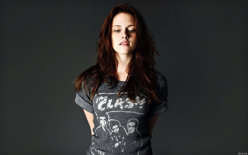 woman in band t-shirt