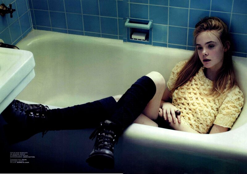 woman in bathtub with boots