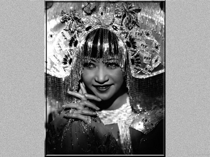 Woman in Beaded Headpiece