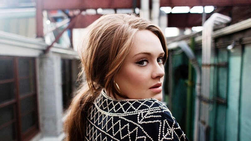 woman in beaded top