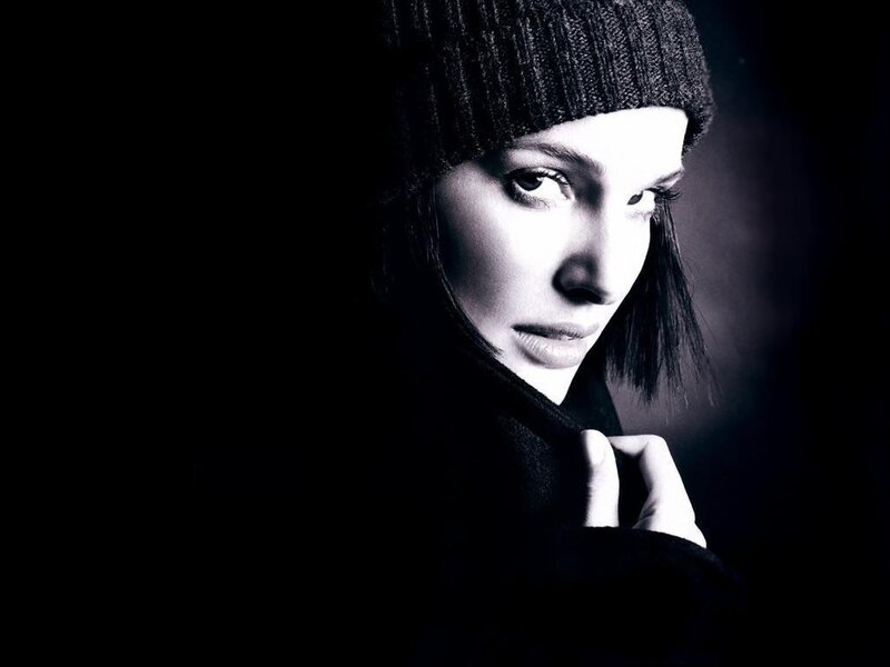 woman in beanie portrait