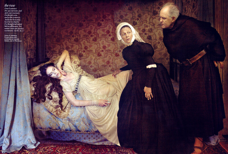 woman in bed with attendants