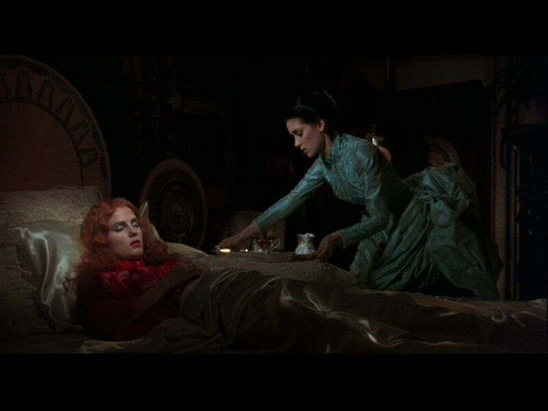 Woman in Bed with Maid