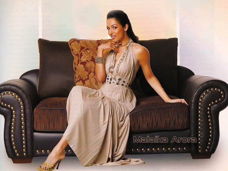 Woman in Beige Dress — Confident, Photograph, Couch, Pillow