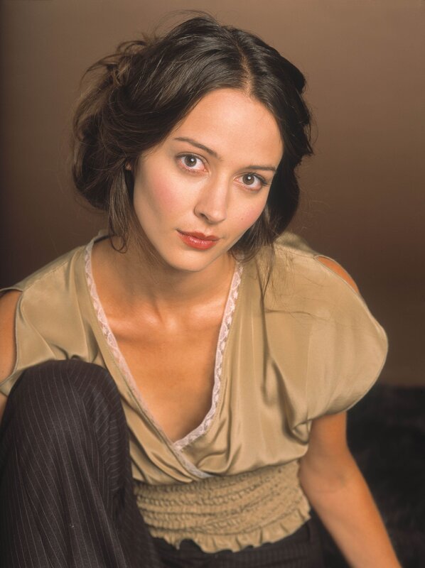 woman in beige top