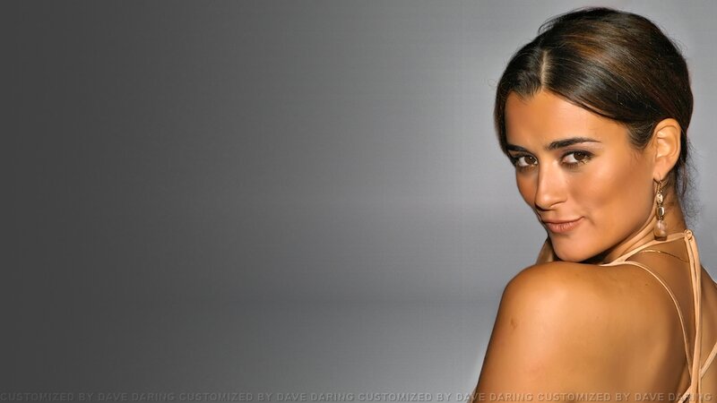 Woman in Beige Top — Gray