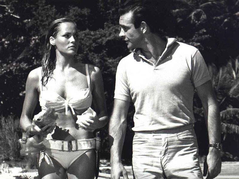Woman in Bikini and Man