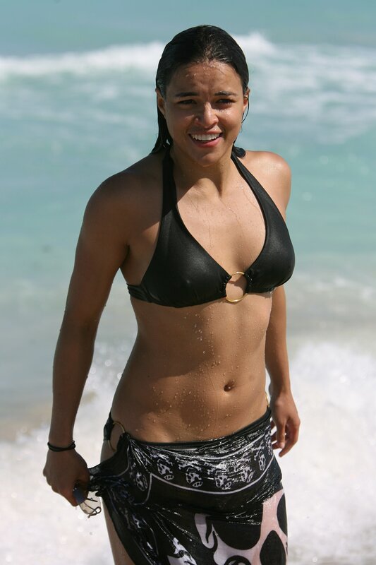 woman in bikini at beach