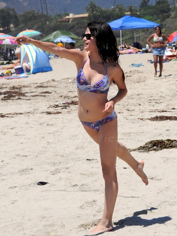 woman in bikini at beach
