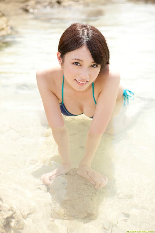 woman in bikini at beach