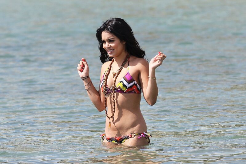woman in bikini at beach