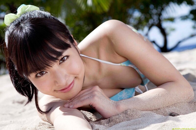 woman in bikini on beach