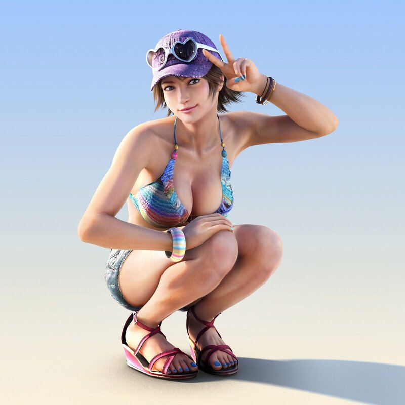woman in bikini on beach