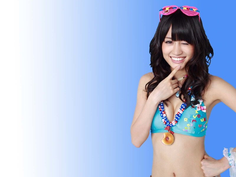 woman in bikini smiling