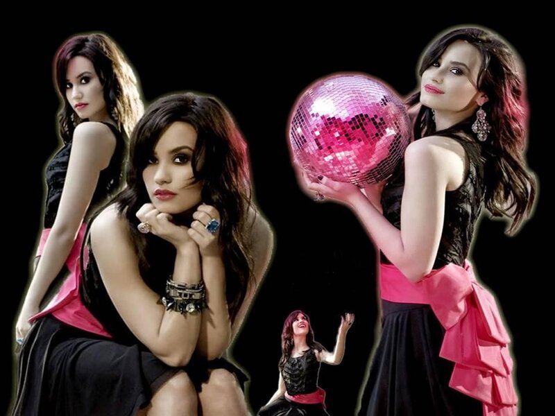 Woman in Black and Pink Dress — Dramatic