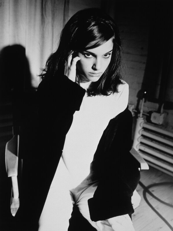 Woman in Black and White — Dramatic, Photograph, Person