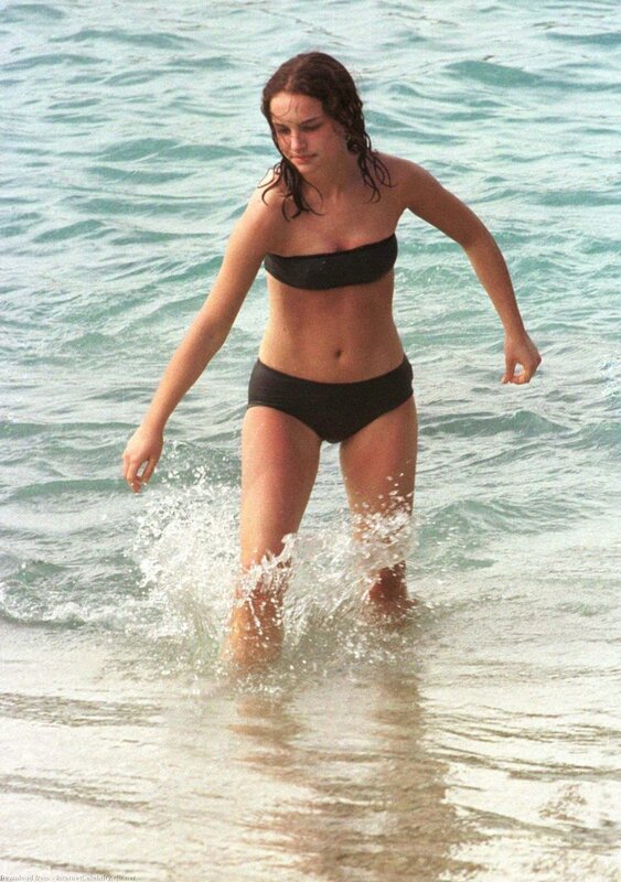 woman in black bikini at beach