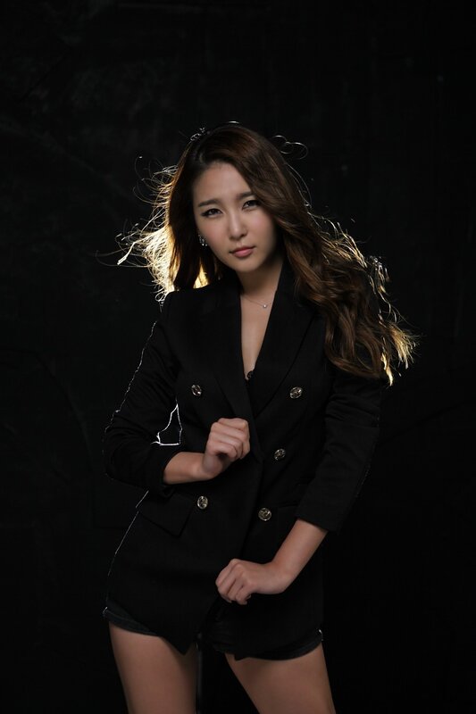 woman in black blazer