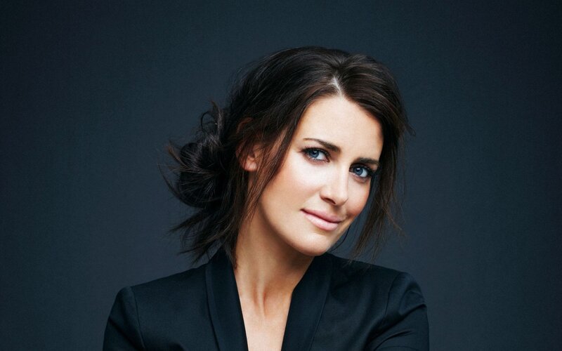 woman in black blazer