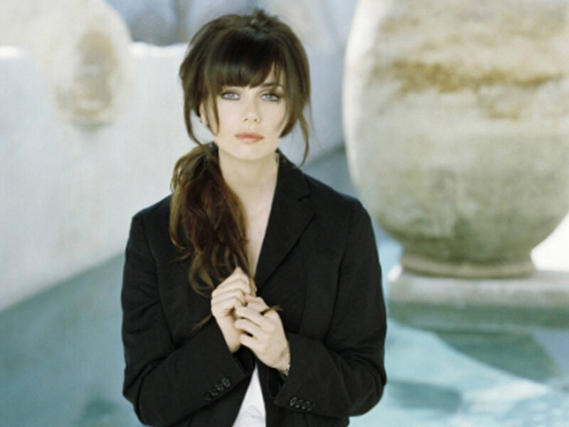 woman in black blazer