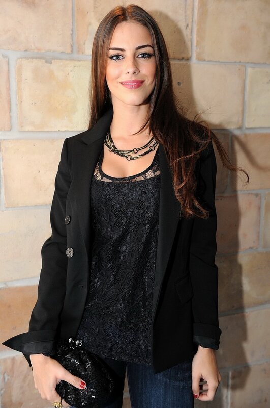 woman in black blazer