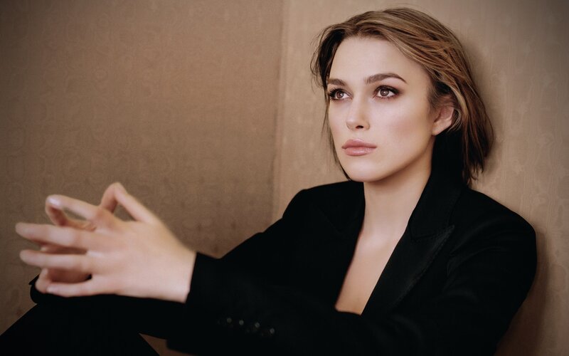 woman in black blazer
