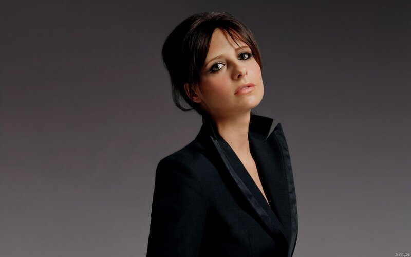 woman in black blazer
