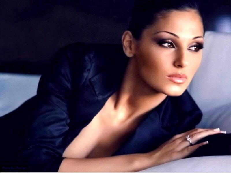 Woman in Black Blouse — Dramatic