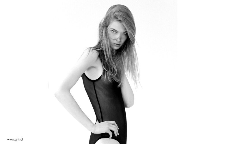 woman in black bodysuit