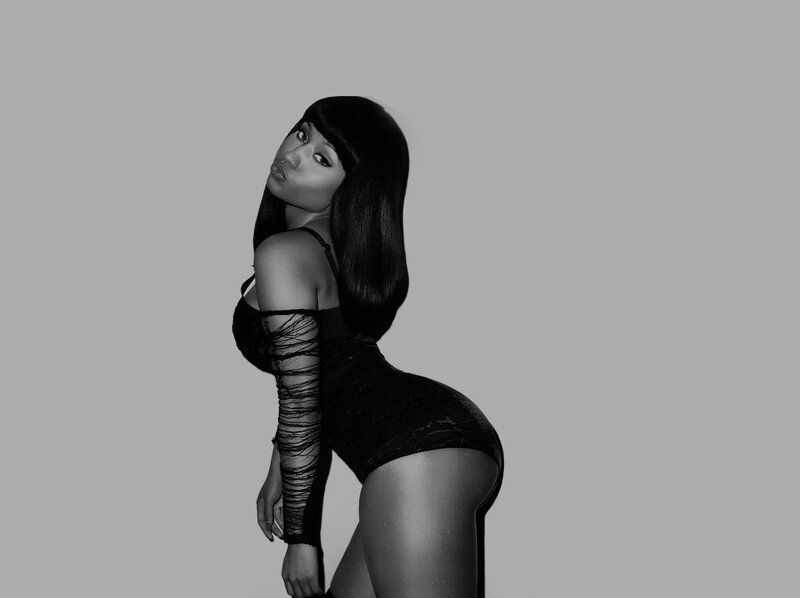 woman in black bodysuit