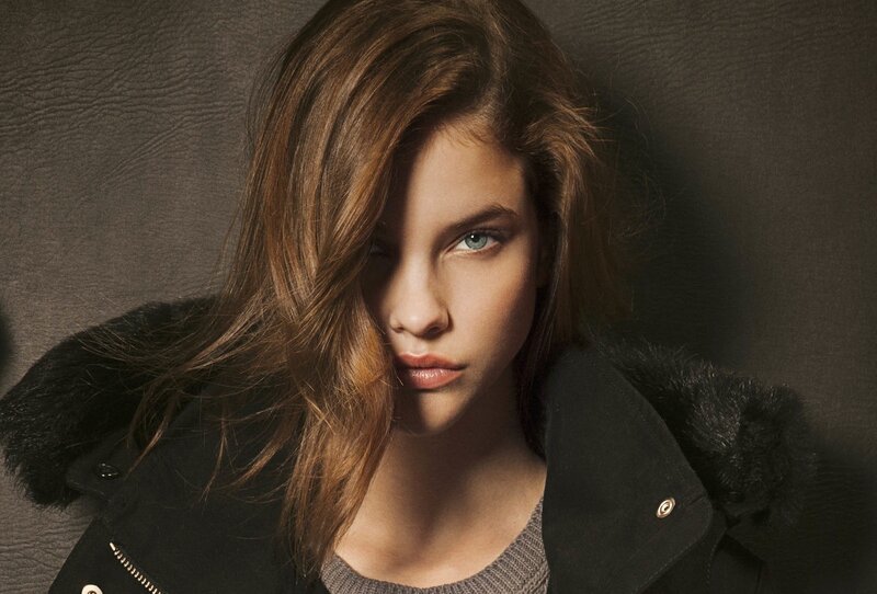 woman in black coat