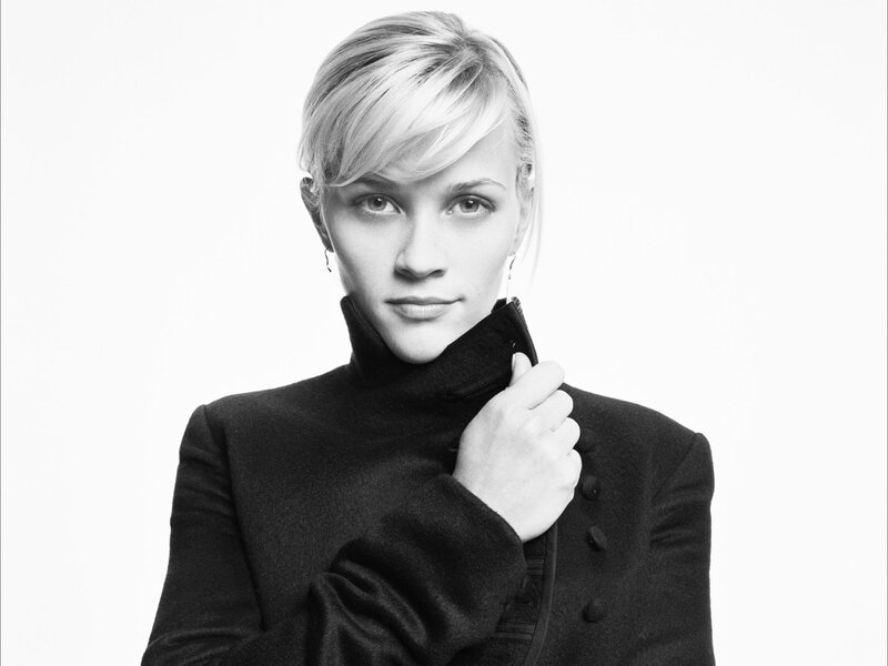 woman in black coat