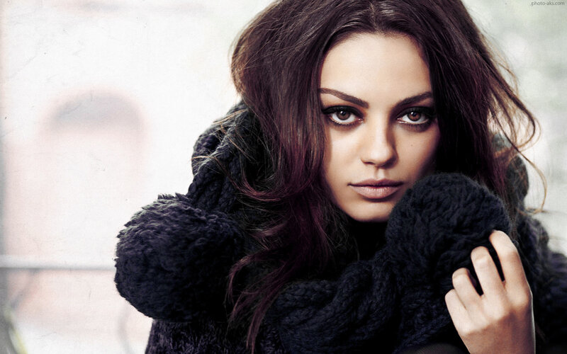 woman in black coat
