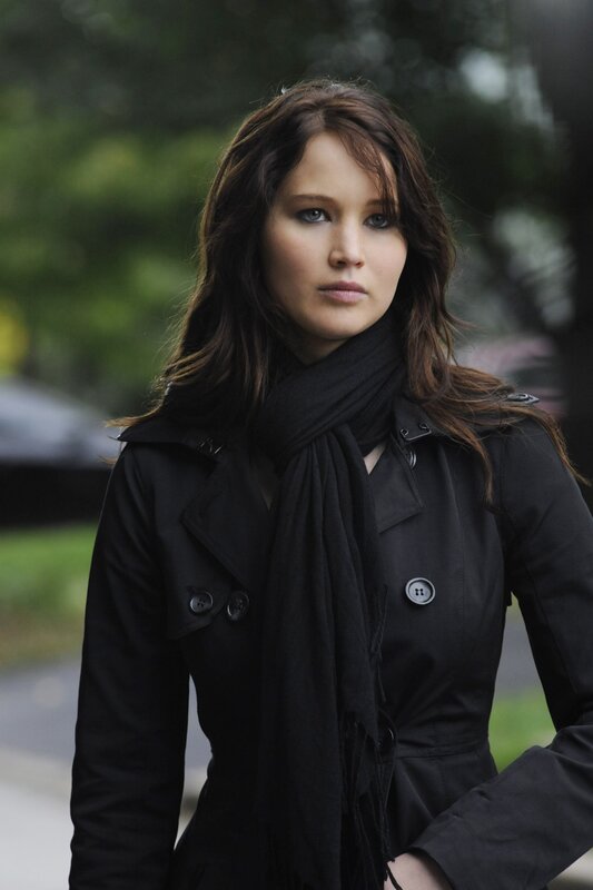 woman in black coat and scarf