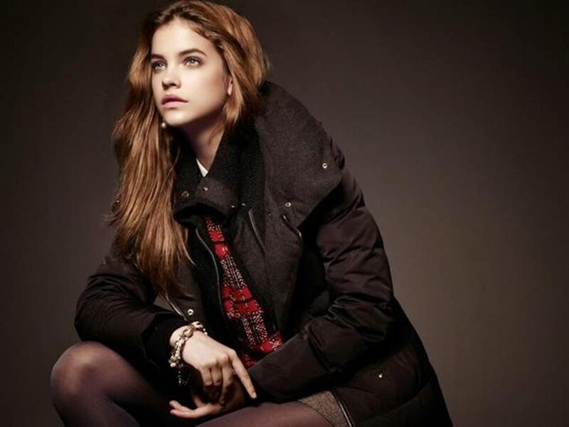 Woman in Black Coat — Dramatic, Photograph, Tights