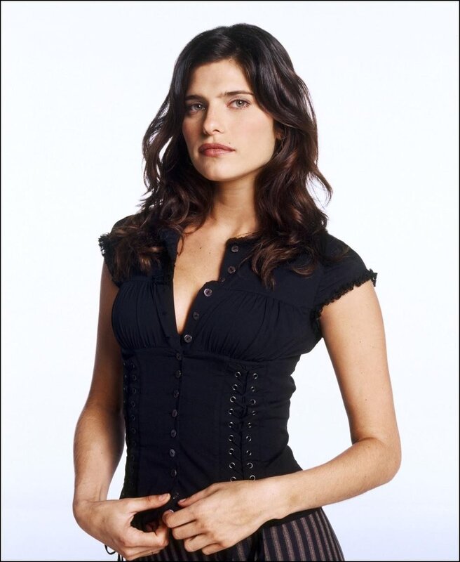 woman in black corset top