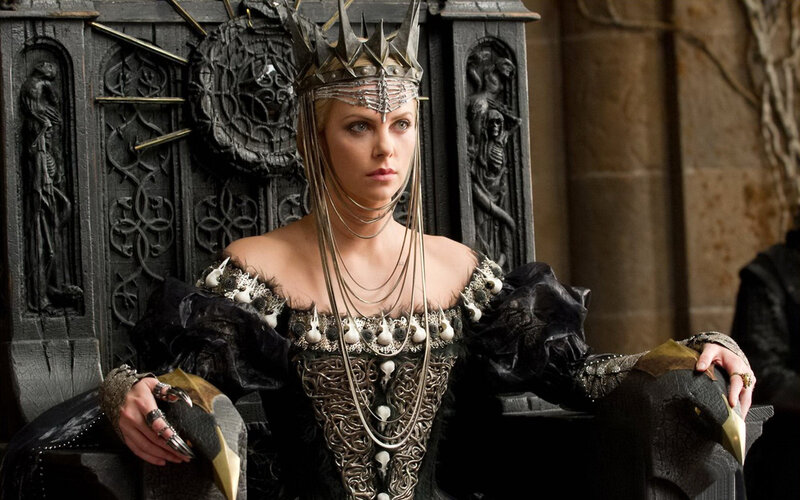 Woman in Black Crown