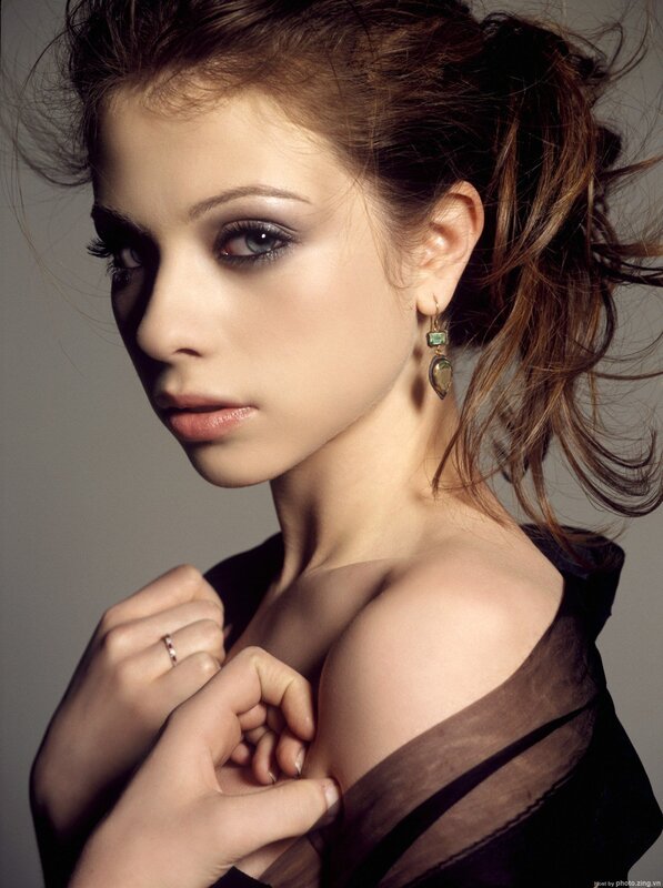 woman in black dress