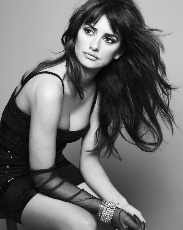 woman in black dress